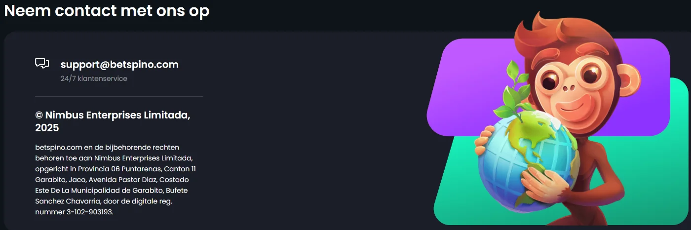 Betspino Casino Klantenservice